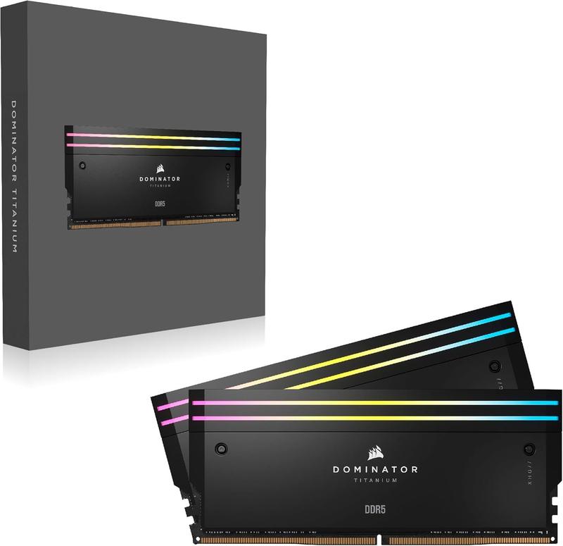 Memória RAM Corsair Dominator Titanium RGB 48GB DDR5 7200MHz